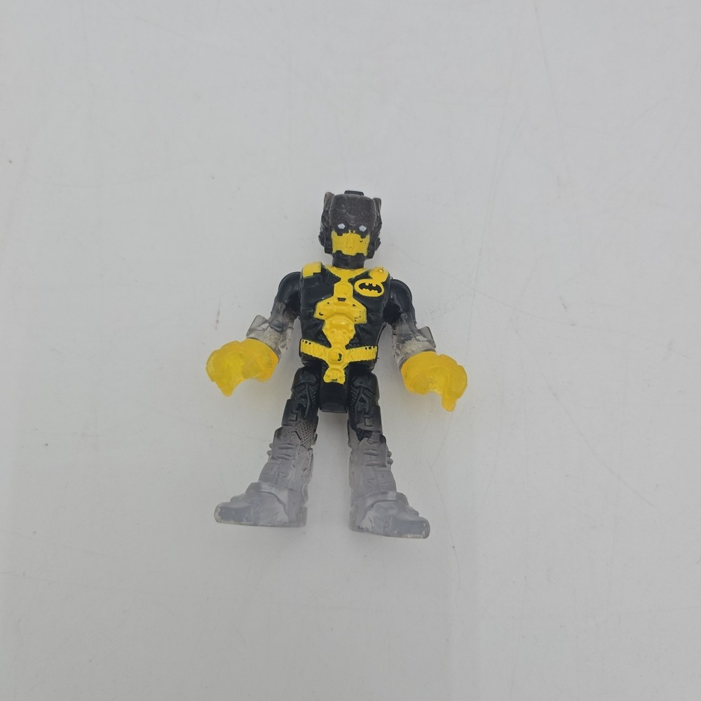 Imaginext DC Super Friends Tech Armor Batman Figure Yellow Power Suit Fisher Pri